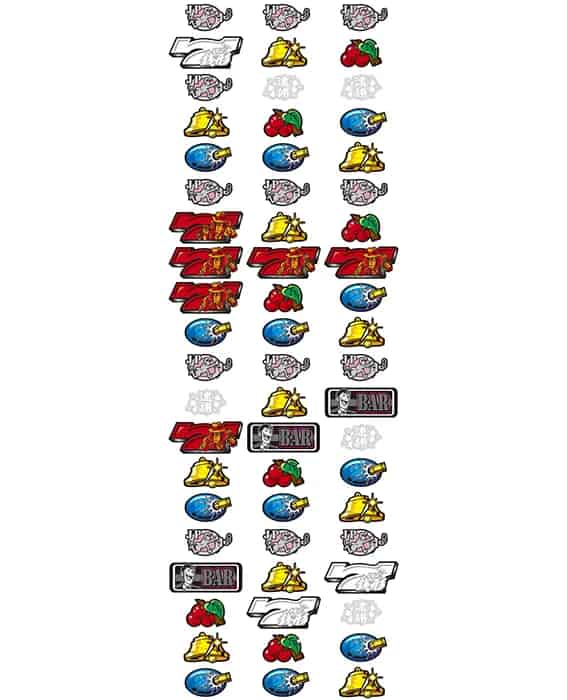L主役は銭形5 リール配列