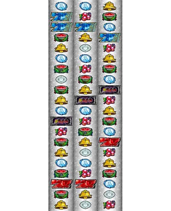 スマスロ 新鬼武者3 リール配列