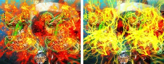 P FAIRY TAIL 超一夜Ver. 炎図柄予告