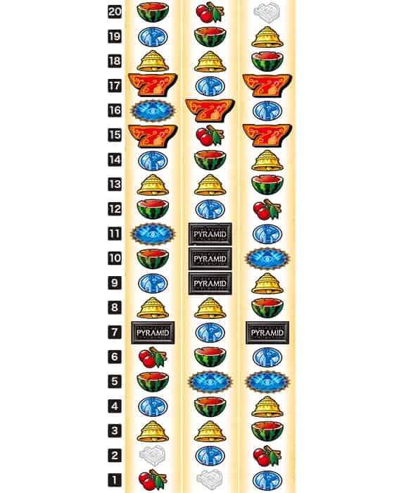スマスロ 秘宝伝 リール配列