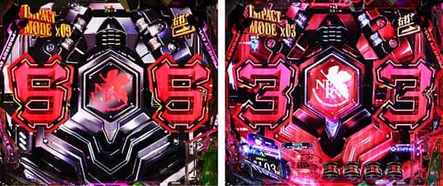 ｅ 新世紀エヴァンゲリオン 〜はじまりの記憶〜 インパクトモード中の変動中予告