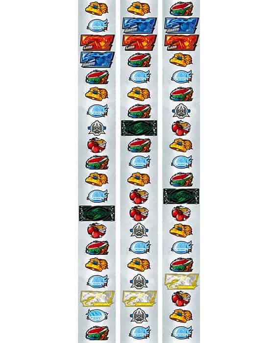 スマスロ鉄拳6 リール配列