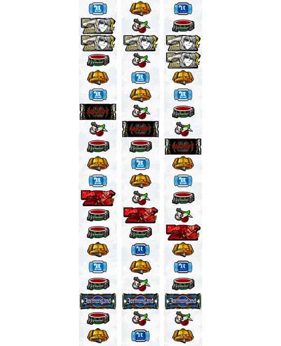 スマスロ ヨルムンガンド リール配列